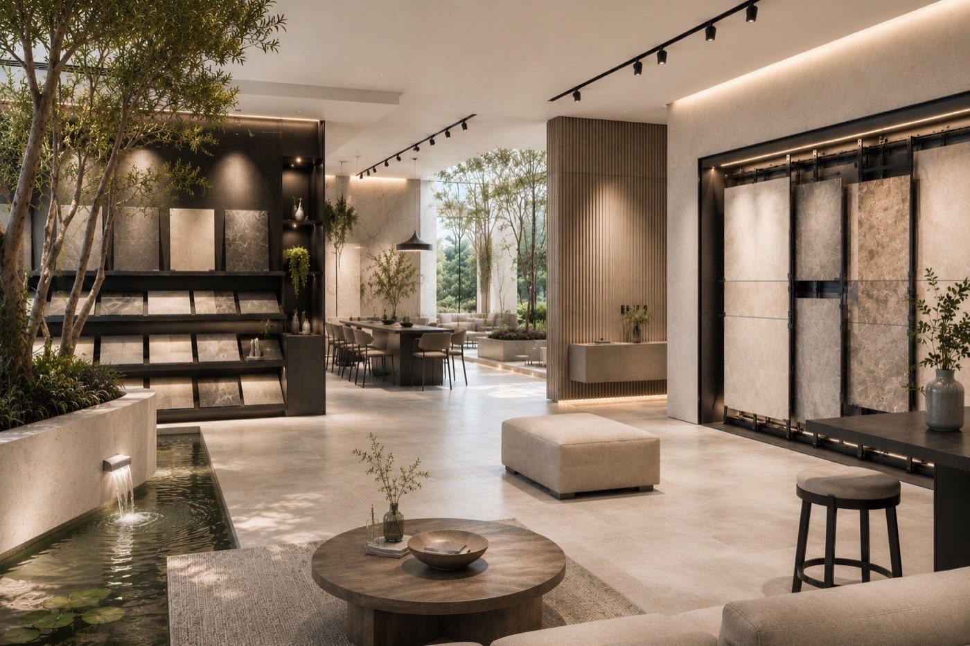 Sala de exhibición diseñada por Stelium Koncept — proyecto 3